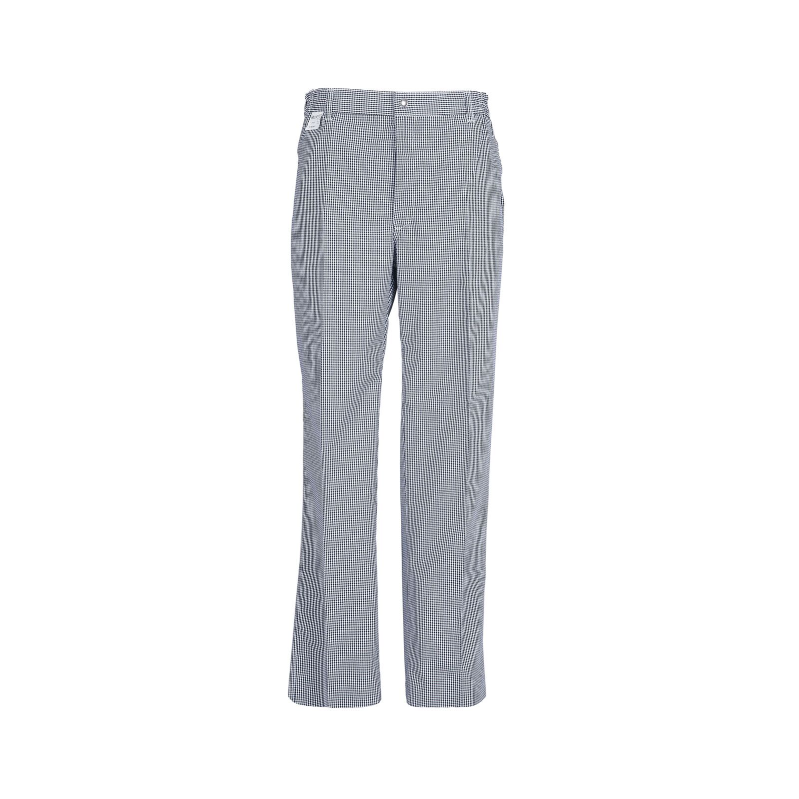 P302-CHEF PANT, YARN DYED, FLEX WAIST, ZIPPER